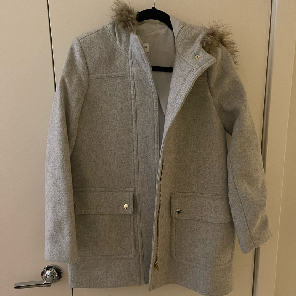 Jcrew Fur Coat
